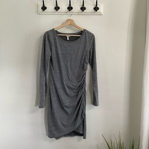 Leith bodycon wrap dress